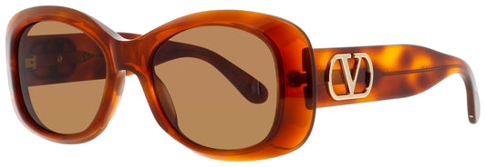 VALENTINO VLS-181 Frame HAVANA / GOLD Lens BROWN