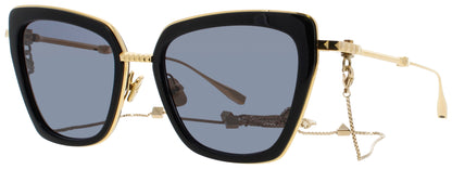 VALENTINO V - DAYDREAM II Frame BLACK / GOLD Lens  GREY