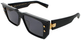 BALMAIN B-VI Frame BLACK/GOLD Lens DARK GREY
