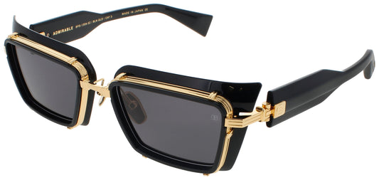BALMAIN ADMIRABLE Frame BLACK/GOLD Lens DARK GREY