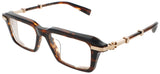 BALMAIN LEGION-III Frame BROWN SWIRL/WHITE GOLD Lens DEMO