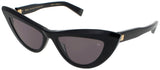 BALMAIN JOLIE Frame GOLD/BLACK Lens DARK GREY