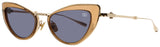 VALENTINO VIII Frame GOLD Lens  BROWN GRADIENT