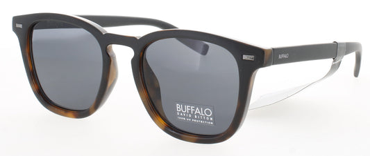 BUFFALO B0025S Frame BLACK HAVANA Lens SMOKE