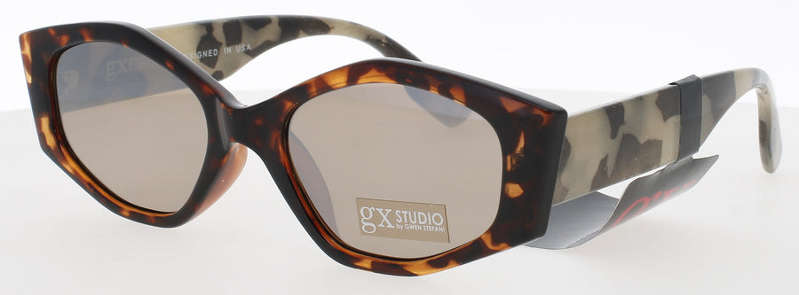 GX GXS03 Frame TORTOISE Lens SILVER MIRROR