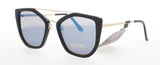 GX GXS05 Frame MATTE BLACK Lens BLUE MIRROR