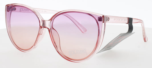 GX GXS06 Frame TRANSPARENT PINK Lens VIOLET TO PINK GRADIENT