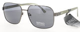 BUFFALO B0022S Frame GUNMETAL GREEN Lens SMOKE