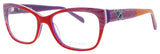 COCO SONG SUSPICIOUS LIFE Frame RED PURPLE Lens DEMO