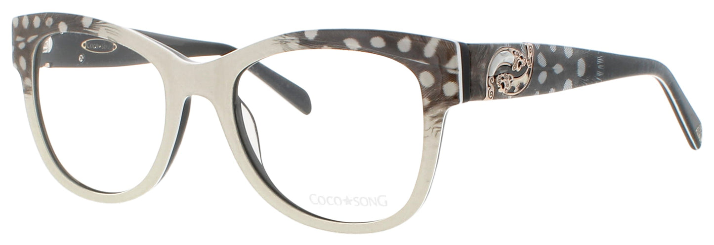 COCO SONG LOVE PLEASE Frame BLACK WHITE Lens DEMO