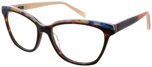 COCO SONG CCS115 Frame HAVANA MULTI Lens demo