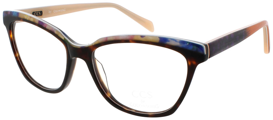 COCO SONG CCS115 Frame HAVANA MULTI Lens demo