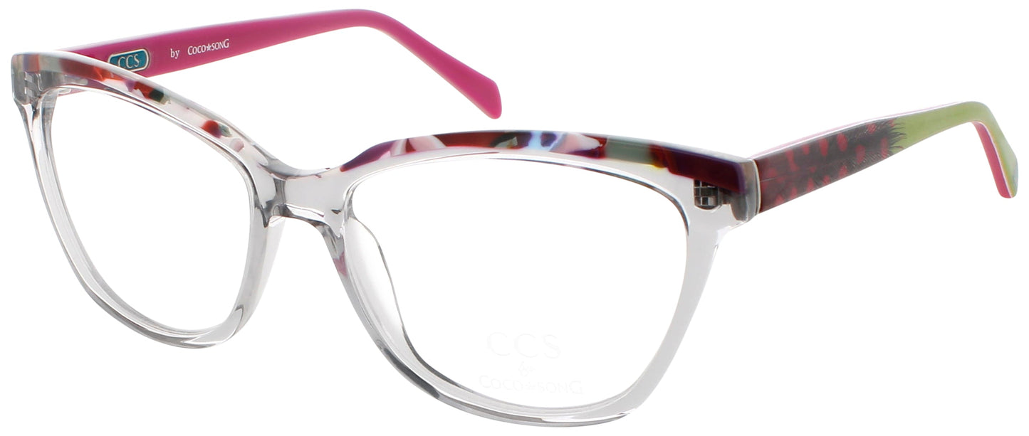 COCO SONG CCS115 Frame GREY PURPLE Lens demo