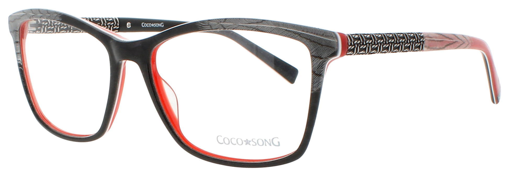 COCO SONG MY LIFE Frame BLACK RED Lens DEMO