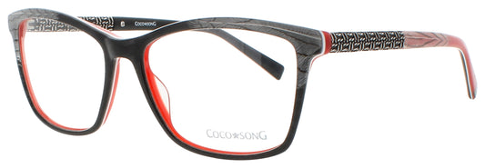 COCO SONG MY LIFE Frame BLACK RED Lens DEMO