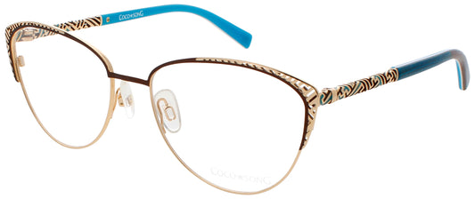 COCO SONG LAST AFTERNOON Frame BRONZE BLUE Lens DEMO