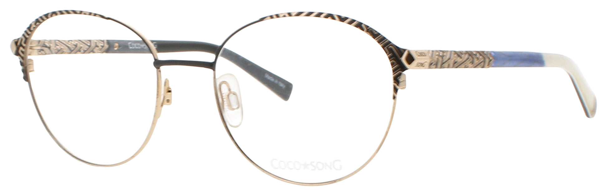 COCO SONG RISING SUN Frame GOLD Lens DEMO