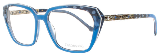 COCO SONG HOPE VILLAGE Frame BLUE Lens DEMO