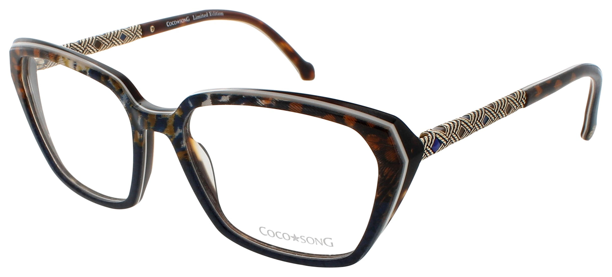 COCO SONG HOPE VILLAGE Frame PURPLE MULTI Lens DEMO