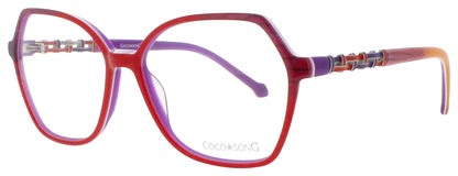COCO SONG LONG EXPERIENCE Frame RE PURPLE Lens DEMO