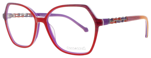 COCO SONG LONG EXPERIENCE Frame RE PURPLE Lens DEMO