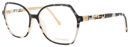 COCO SONG LONG EXPERIENCE Frame BLACK WHITE NUDE Lens DEMO