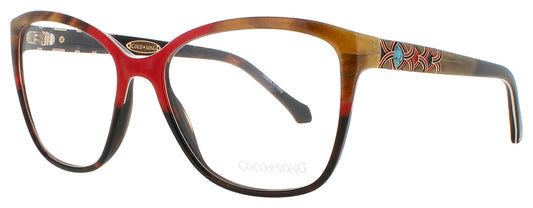 COCO SONG AMAZING SEASON Frame RED BLACK BROWN Lens DEMO