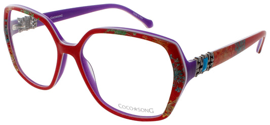 COCO SONG OTHER SIDE Frame RED PURPLE Lens DEMO