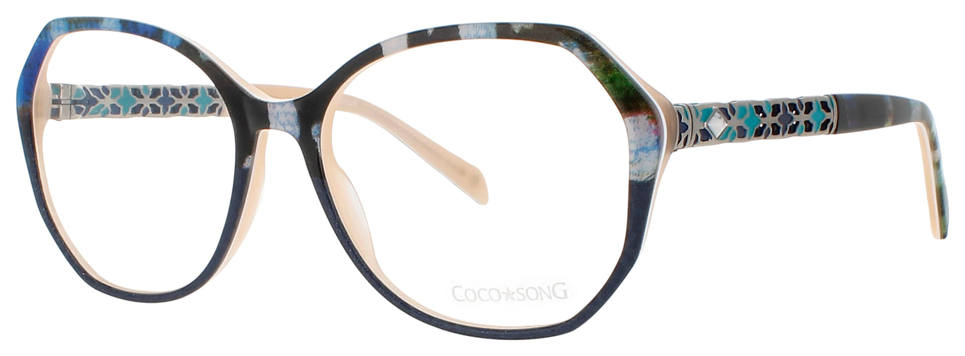 COCO SONG SWEET SKY Frame BLACK MULTI Lens DEMO