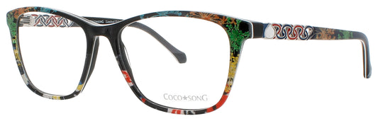 COCO SONG BLUE EYES Frame BLACK MULTI Lens DEMO