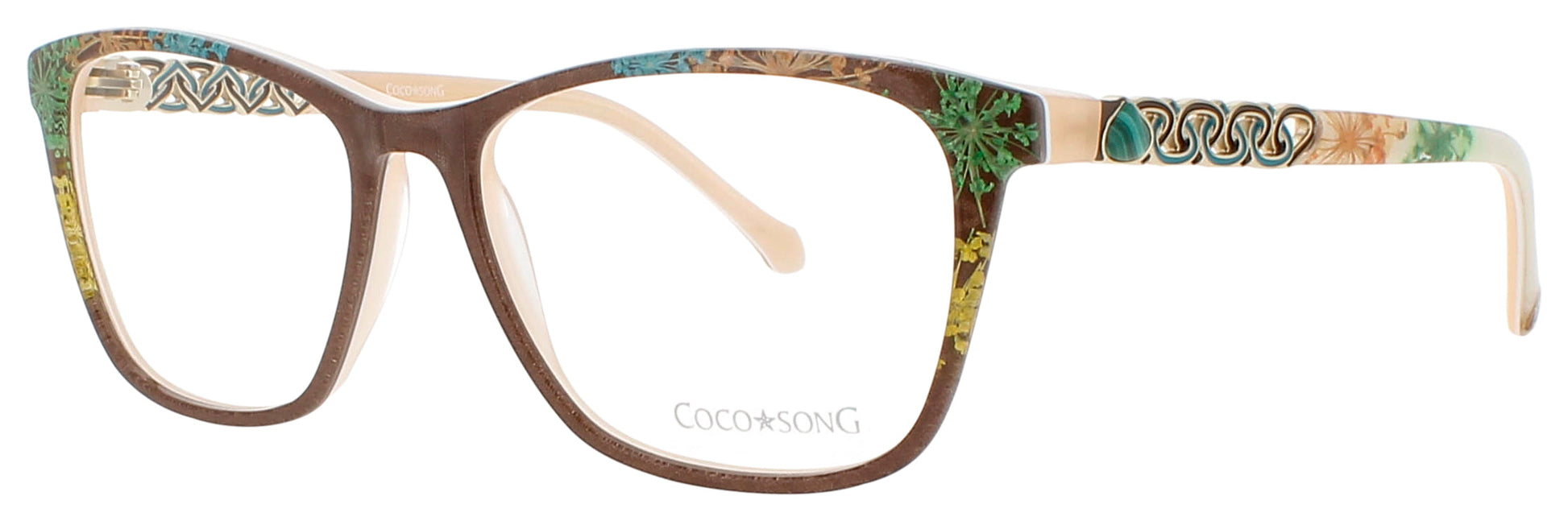 COCO SONG BLUE EYES Frame BROWN MULTI Lens DEMO