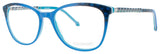 COCO SONG YORK BLUES Frame BLUE TURQUOISE Lens DEMO