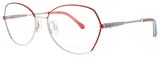 COCO SONG DAIQUIRI CHEERS Frame SILVER RED BLUE Lens DEMO