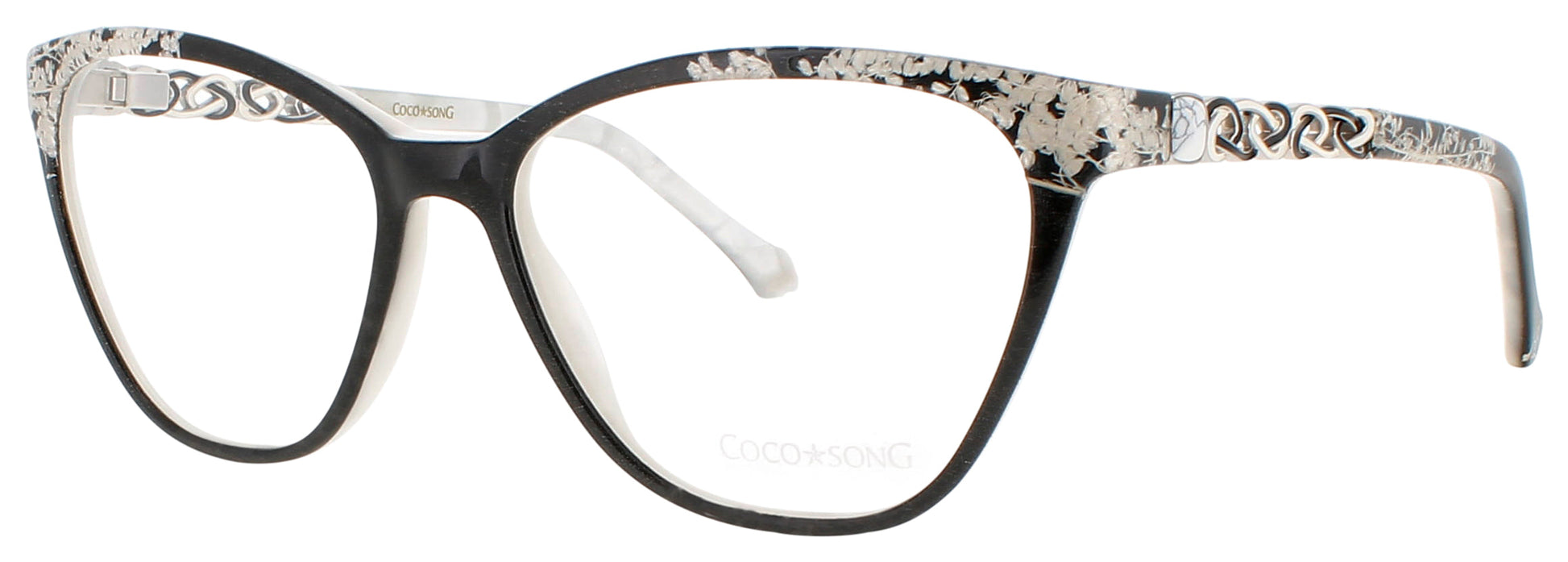 COCO SONG MOONLIGHT SHADOW Frame BLACK WHITE Lens DEMO