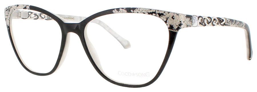 COCO SONG MOONLIGHT SHADOW Frame BLACK WHITE Lens DEMO