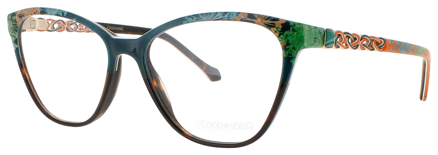 COCO SONG MOONLIGHT SHADOW Frame GREEN BLACK Lens DEMO