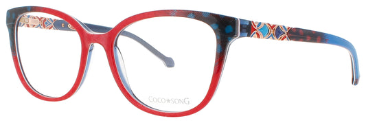 COCO SONG SOMETHING COOL Frame RED BLUE Lens DEMO