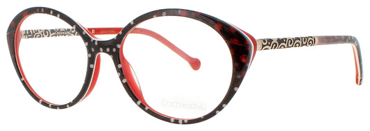 COCO SONG RUNNING JEANS Frame BLACK RED Lens DEMO