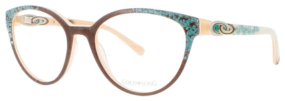 COCO SONG SWING ALONE Frame BROWN NUDE Lens DEMO