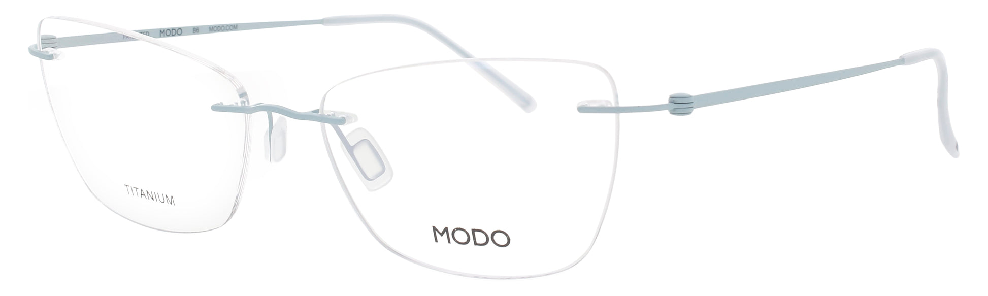 MODO 4629 Frame LIGHT BLUE Lens DEMO