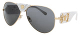 VERSACE 0VE2150Q Frame GOLD Lens SMOKE