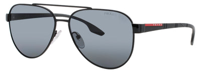 PRADA PS 54TS Frame SHINY BLACK Lens SMOKE