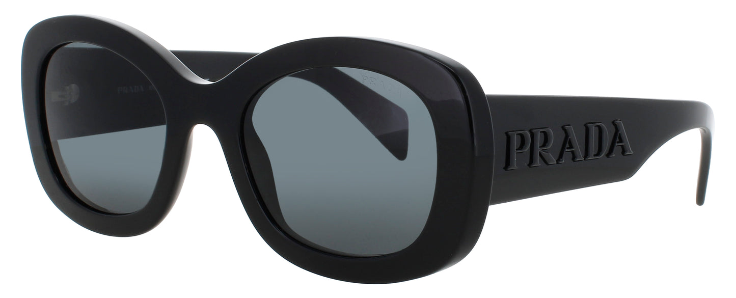 PRADA PR A13S Frame BLACK Lens DARK GREY