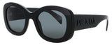 PRADA PR A13S Frame BLACK Lens DARK GREY