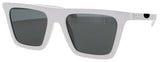 VERSACE 0VE4468U Frame WHITE Lens DARK GREY