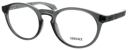 VERSACE 0VE3355U Frame TRANSPARENT GREY Lens DEMO