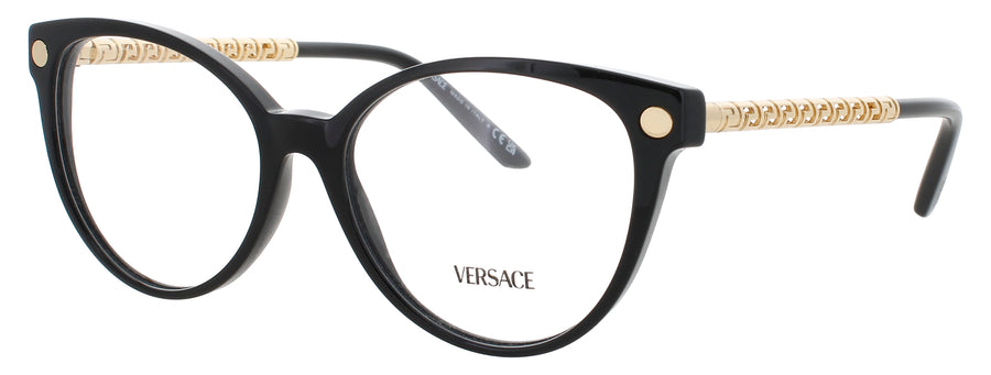 VERSACE 0VE3353 Frame BLACK Lens DEMO