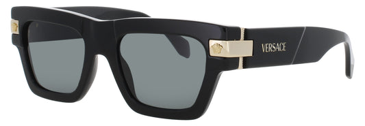 VERSACE 0VE4464 Frame BLACK Lens SMOKE