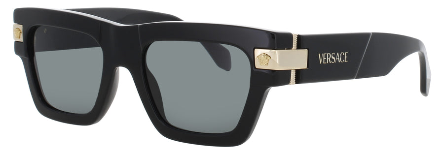 VERSACE 0VE4464 Frame BLACK Lens SMOKE