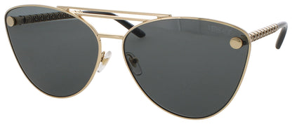 VERSACE 0VE2267 Frame GOLD Lens DARK GREY